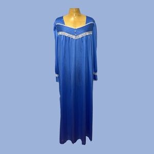 💙Cottagecore Long Sleeve Nightgown💙